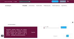 Desktop Screenshot of ecatalog.lt